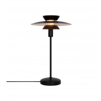 kinkiecik.pl Skandynawska lampa stołowa Carmen - Nordlux, czarna 2213615003