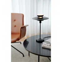 kinkiecik.pl Skandynawska lampa stołowa Carmen - Nordlux, czarna 2213615003