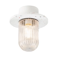 Zewnętrzna lampa Januka IP54 - Nordlux, kwiatowy klosz 2115006063
