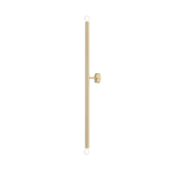 KINKIET TUBO 2 BRASS L 1072D40_L ALDEX - zdjęcie produktu