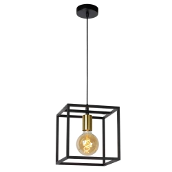 Lampa wisząca RUBEN 1xE27 czarny 00424/01/30 Lucide - zdjęcie produktu