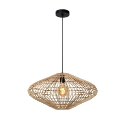 Lampa wisząca MAGALI Ø 56 cm 1xE27 Light wood 03435/56/72 Lucide - zdjęcie produktu