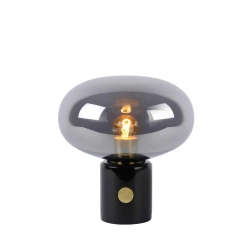 Lampa stołowa CHARLIZE Ø 23 cm 1xE27 przydymiony szary 03520/01/65 Lucide - zdjęcie produktu