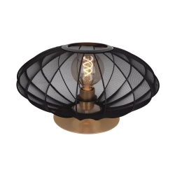CORINA Lampa stołowa Ø 40 cm 1xE27 czarny 03547/40/30 Lucide - zdjęcie produktu