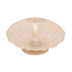 CORINA Lampa stołowa Ø 40 cm 1xE27 beżowy 03547/40/38 Lucide - zdjęcie produktu