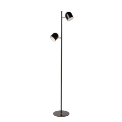 SKANSKA Lampa podłogowa LED Dim. 2x5W 2700K czarny 03703/10/30 Lucide - zdjęcie dodatkowe 1