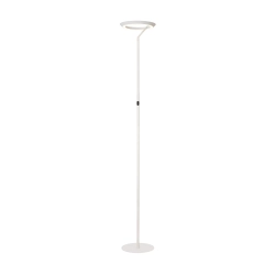 CELESTE Lampa podłogowa Ø 28 cm LED Dim. 1x21W 2700K biały 03745/24/31 Lucide - zdjęcie produktu