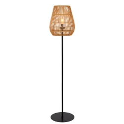 NERIDA Lampa stojąca Ø 35 cm 1xE27 IP44 Natural 03845/81/72 Lucide - zdjęcie produktu