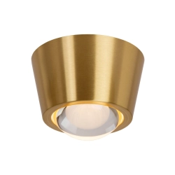 RIGON Plafoniera LED 1x6W 3000K złoty mat / mosiądz 04116/06/02 Lucide - zdjęcie produktu