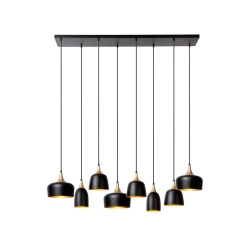 CHAYANNE Lampa wisząca 8xE14 czarny 05446/08/30 Lucide - zdjęcie produktu