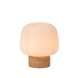 ANSTON Lampa stołowa 1xE27 Opal 05552/01/61 Lucide - zdjęcie produktu