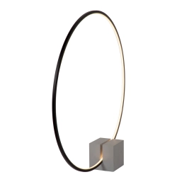 CIRKELIS Lampa podłogowa LED Dim. czarny 05555/24/30 Lucide - zdjęcie produktu