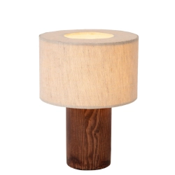 TACHINA Lampa stołowa 1xE14 Natural 06525/81/70 Lucide - zdjęcie produktu