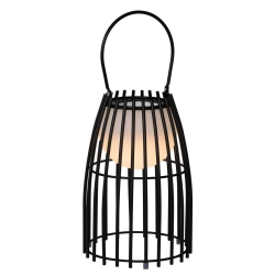 Lampa stojąca FJARA Ø 17,5 cm LED Dim.1x0,3W 3200K IP44 czarny 06801/01/30 Lucide - zdjęcie produktu