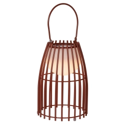 Lampa stojąca FJARA Ø 17,5 cm LED Dim.1x0,3W 3200K IP44 Rust Brown 06801/01/97 Lucide - zdjęcie produktu