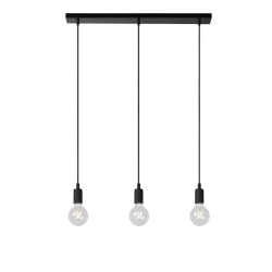 Lampa wisząca FIX MULTIPLE 3xE27 czarny 08408/03/30 Lucide - zdjęcie produktu
