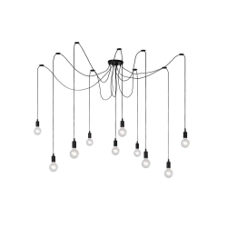 Lampa wisząca FIX MULTIPLE 10xE27 czarny 08408/10/30 Lucide - zdjęcie produktu