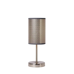 Lampa stołowa MODA Ø 13 cm 1xE27 Grey 08500/81/36 Lucide - zdjęcie produktu