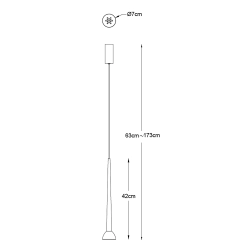 Lampa wisząca BOSTON P0603-01A-P7B1 ZUMA LINE