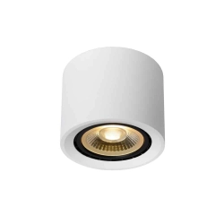 Plafon FEDLER Ø 12 cm LED Dim to warm GU10 1x12W 2200K/3000K biały 09921/12/31 Lucide - zdjęcie produktu