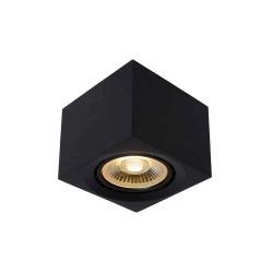 Plafon FEDLER LED Dim to warm GU10 1x12W 2200K/3000K czarny 09922/12/30 Lucide - zdjęcie produktu
