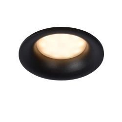 ZIVA Oprawa podtynkowa Ø 8,5 cm 1xGU10 IP44 czarny 09923/01/30 Lucide - zdjęcie produktu
