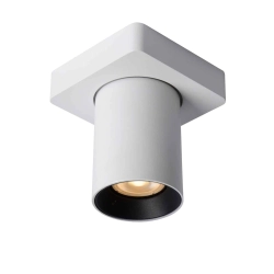 Plafon NIGEL LED Dim to warm GU10 1x5W 2200K/3000K biały 09929/05/31 Lucide - zdjęcie produktu