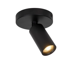 RITMO Plafon Ø 10 cm 1xGU10 czarny 09942/01/30 Lucide - zdjęcie produktu