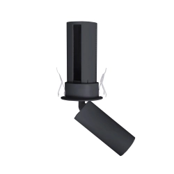 Lampa Sufitowa Halo E Black Podtynkowa H0129 MaxLight