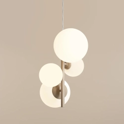 BLOOM 4 BEIGE 1091L17 Lampa wisząca #colours Aldex - zdjęcie dodatkowe 1
