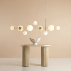 Lampa wisząca DIONE 9 BRASS 1092N40 Aldex - zdjęcie produktu