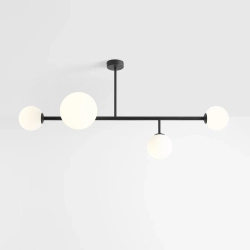 DIONE 4 CZARNY 1092PL_L1 Nowoczesna lampa sufitowa Aldex - zdjęcie produktu