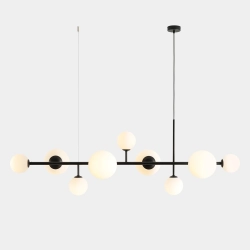 DIONE 9 CZARNY 1092N1 Rozłożysta lampa wisząca Aldex - zdjęcie dodatkowe 1