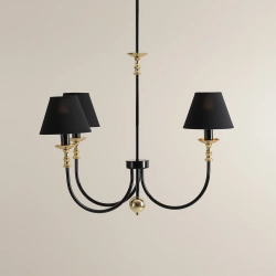 ROMA 3 CZARNY 1118E1 Elegancki żyrandol Aldex - zdjęcie dodatkowe 1