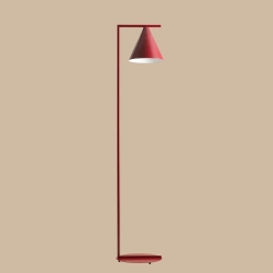 Bordowa lampa podłogowa FORM FLOOR RED WINE 1108A15 Aldex - zdjęcie produktu