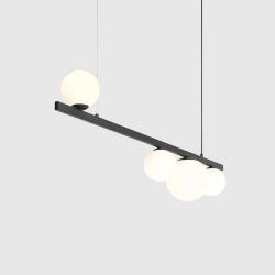 GARDA 4 CZARNY 1099L1 Stylowa lampa wisząca Aldex - zdjęcie produktu