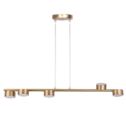 Lampa wisząca PUNTO 5 złoty satynowy 40829 Sigma - zdjęcie produktu