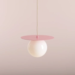Lampa wisząca LOOP BABY PINK M 1125G18_M Aldex - zdjęcie dodatkowe 1