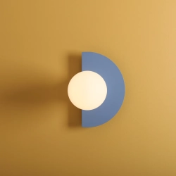 Lampa ścienna LOOP WALL DUSTY BLUE 1125C16 Aldex - zdjęcie dodatkowe 1