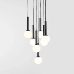 RIU 7 ALL CZARNY 1117T1 Nowoczesna lampa wisząca Aldex - zdjęcie dodatkowe 1