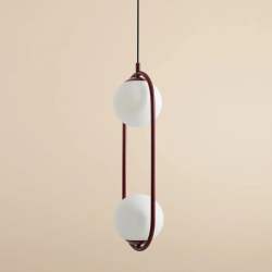RIVA 2 RED WINE 1086H15 Lampa wisząca #colours Aldex - zdjęcie produktu