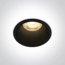 Oprawa podtynkowa BLACK GU10 10W BLACK REFLECTOR DARK LIGHT 10105AD/B/B ONE LIGHT