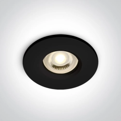 10105R1/B czarny wpust Corni GU10 50W IP65 One Light