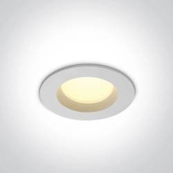 Oprawa podtynkowa WHITE 7W IP54 CCTV 230V 10107B/W/V ONE LIGHT
