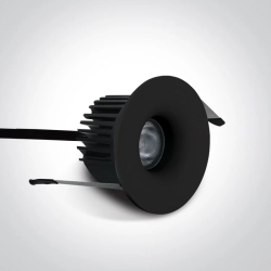 Oprawa podtynkowa BLACK 6,5W WW IP65 700mA DARK LIGHT 10107DB/B/W ONE LIGHT