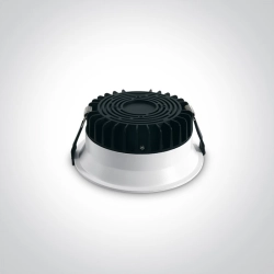 kinkiecik.pl Oprawa podstropowa The IP54 Dark Light Bathroom Downlights 10109FD/W/C ONE LIGHT 4000K