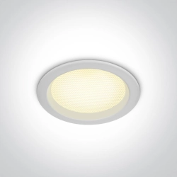 Oprawa podtynkowa WHITE SMD UGR19 10W CCTV IP44 230V 10110U/W/V ONE LIGHT