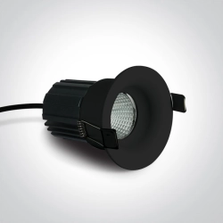 Oprawa podtynkowa BLACK COB 12W WW 700mA IP65 DARK LIGHT 10112C/B/W ONE LIGHT