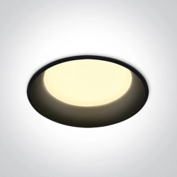 Oprawa podtynkowa BLACK 22W CCTV IP20 230V DARK LIGHT 10122D/B/V ONE LIGHT