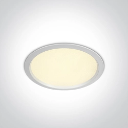 Oprawa podtynkowa WHITE SMD UGR19 24W CCTV IP44 230V 10124U/W/V ONE LIGHT